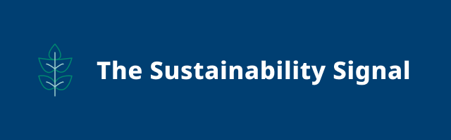 The Sustanaibility Signal